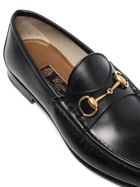 fisherman gucci loafer|Gucci Black Leather Horsebit Loafer from Fisherman.